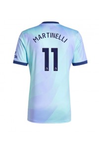 Arsenal Gabriel Martinelli #11 Jalkapallovaatteet Kolmaspaita 2024-25 Lyhythihainen